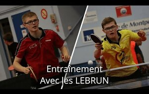 Entrainement des frères LEBRUN